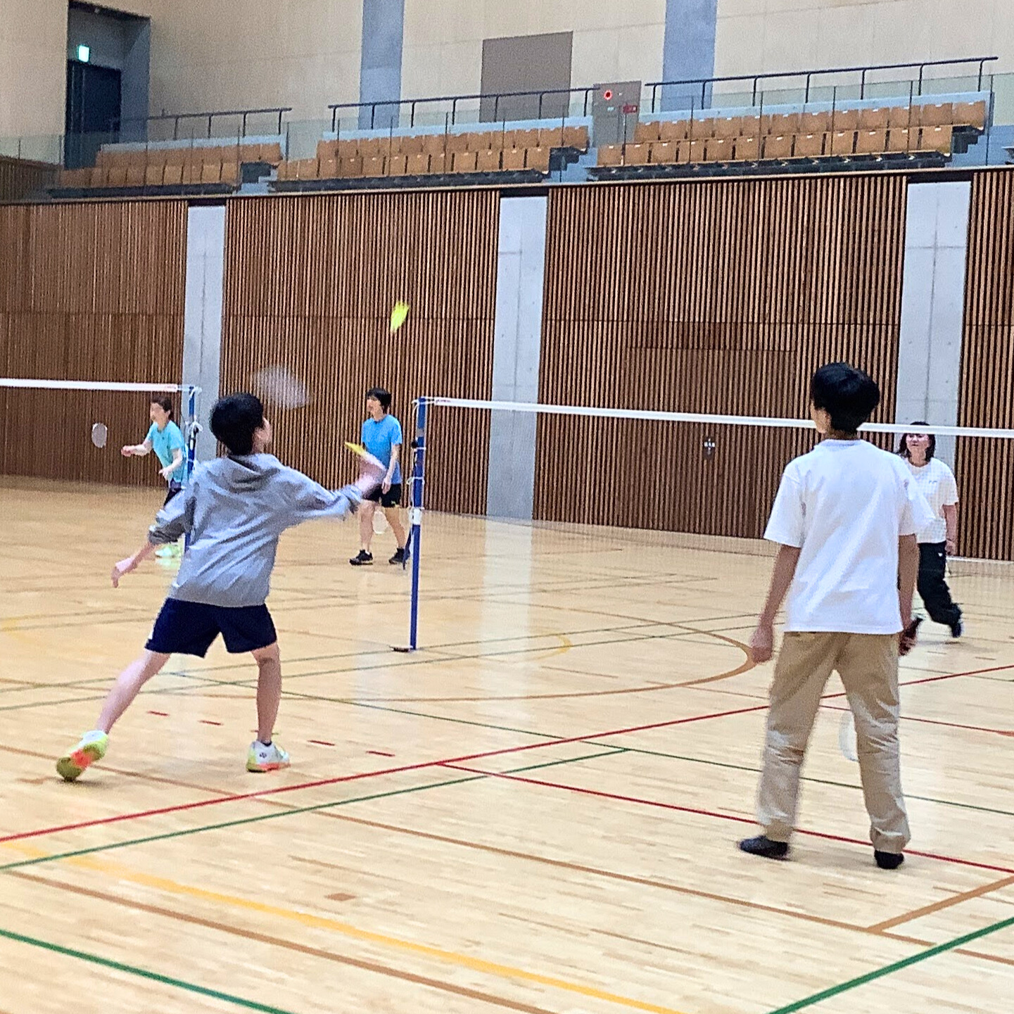 【BASE福山通信】UNDOU SHIYOUZE👍バドミントンレク