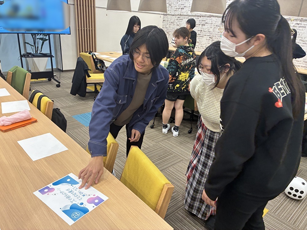 お正月レク！手作りすごろくをしました♪