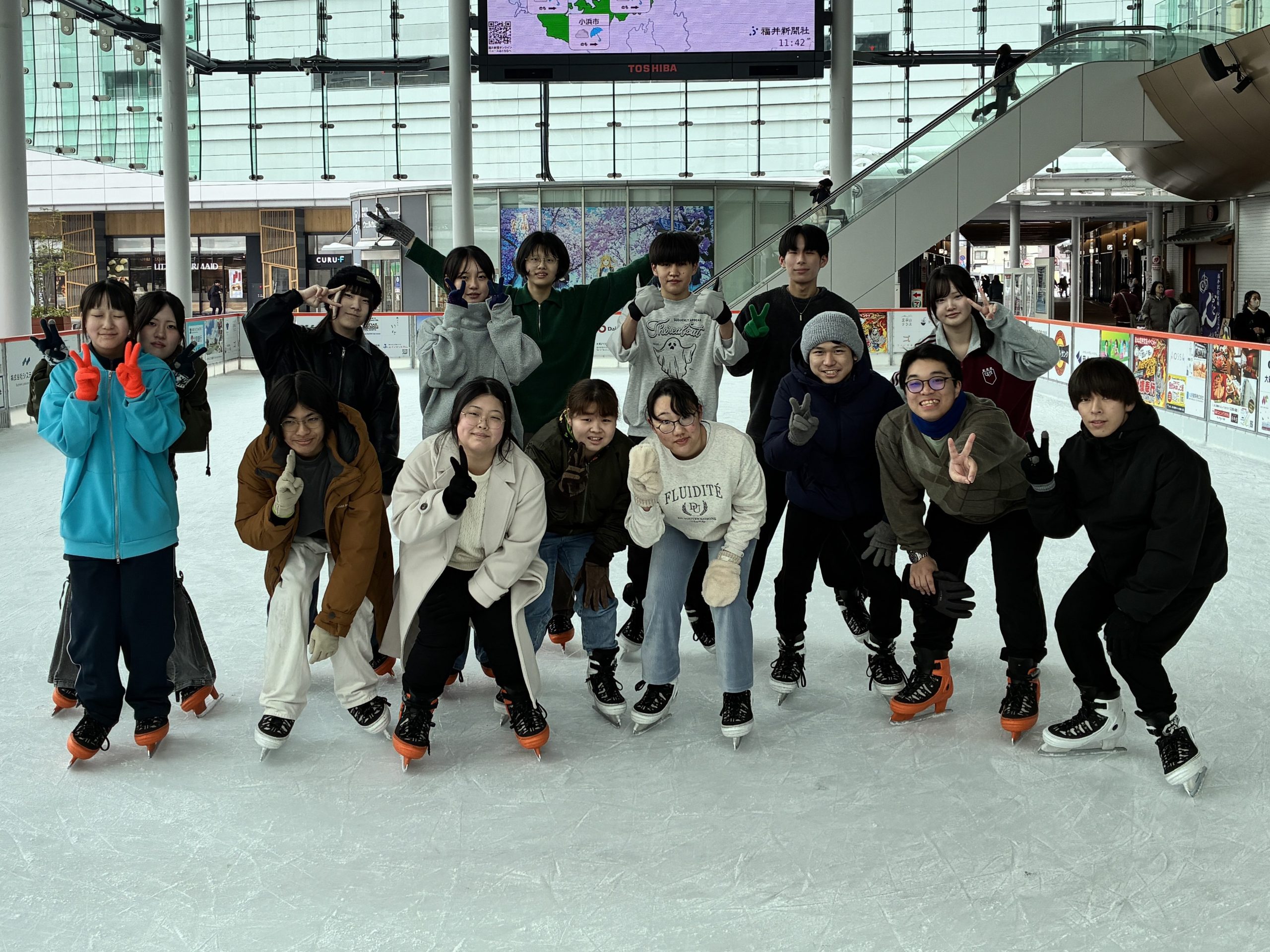 スケート場を貸し切り！ハピリンク体験会！