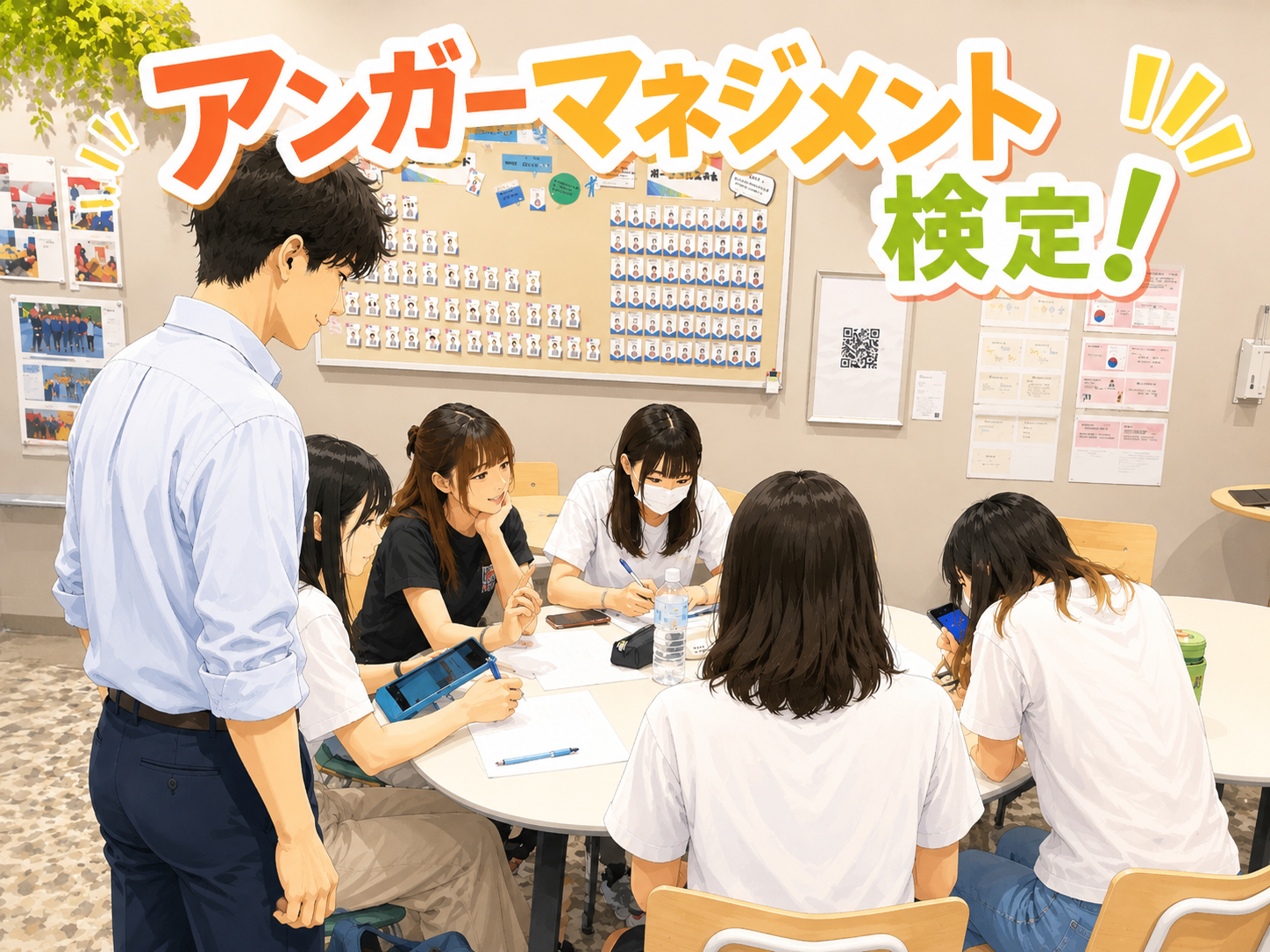 【BASE福山通信】アンガーマネジメント検定に挑戦！思考術クエストで対策中！